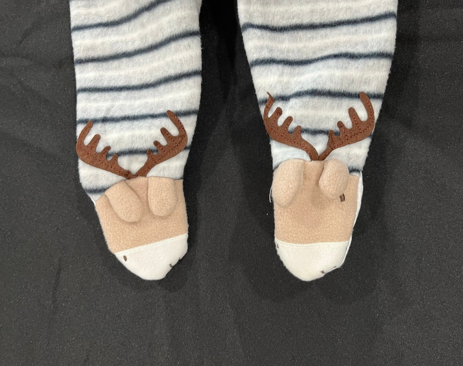 Unisex Baby Reindeer Onesie image 2