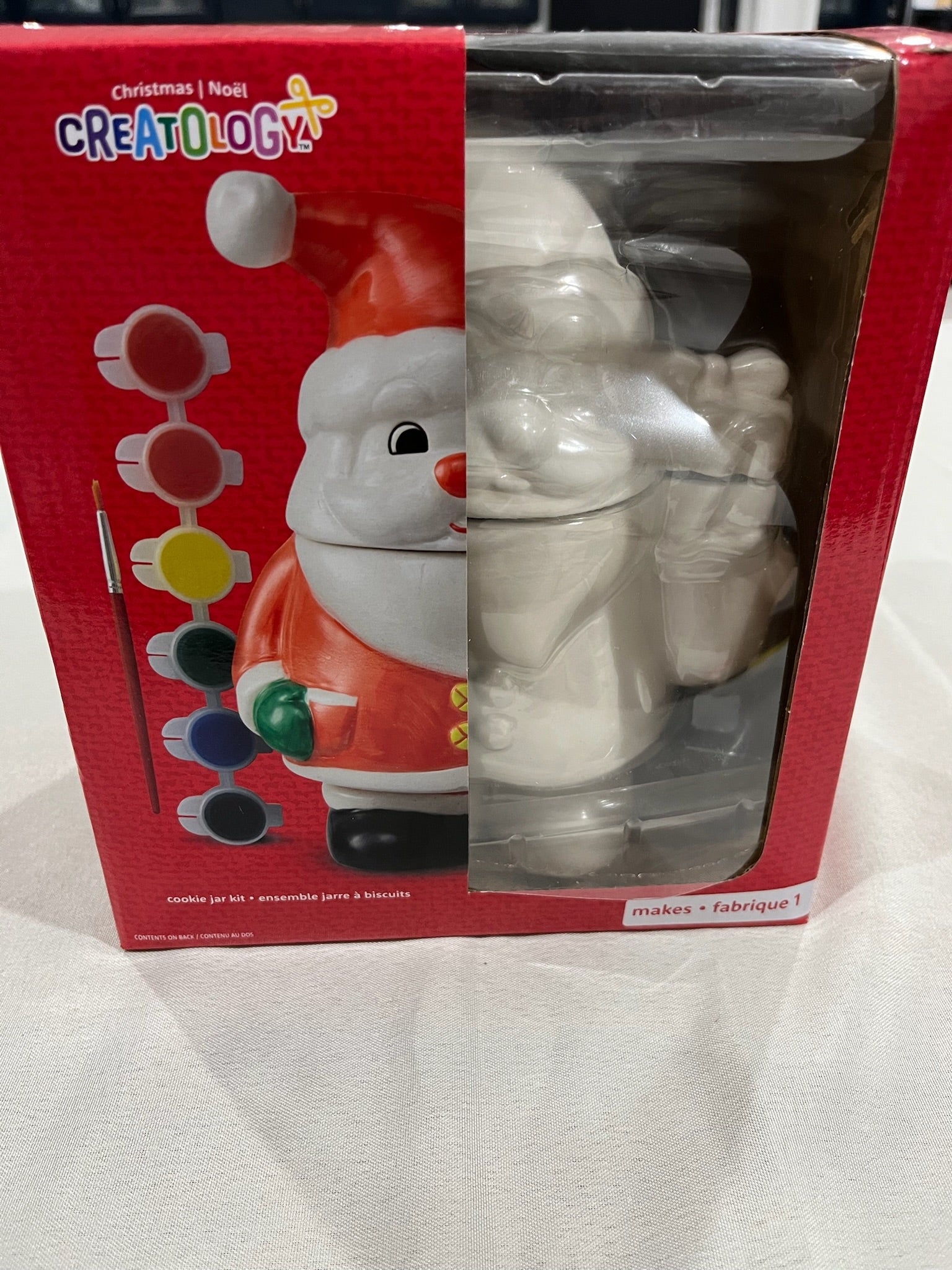 Ceramic Santa Painting Kit image 0
