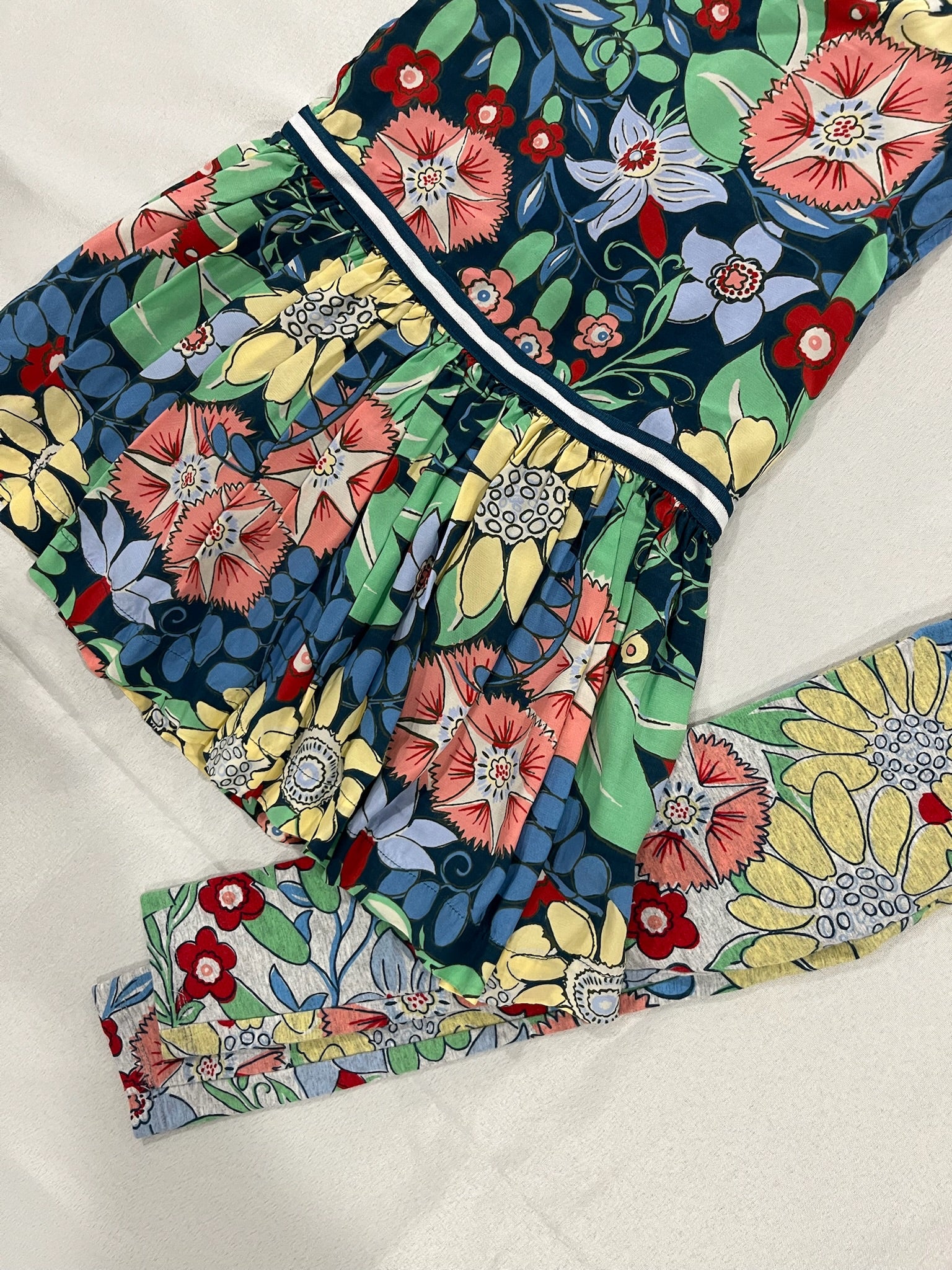 Girls Vintage Floral Two Piece Set image 1