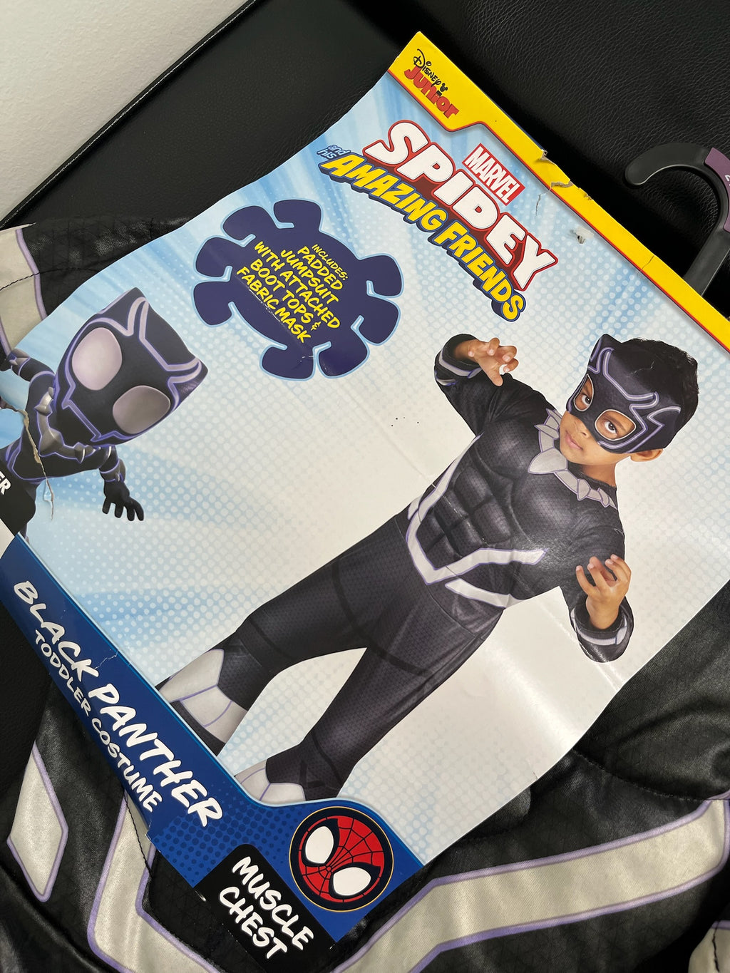 Black Panther Toddler Costume image 1
