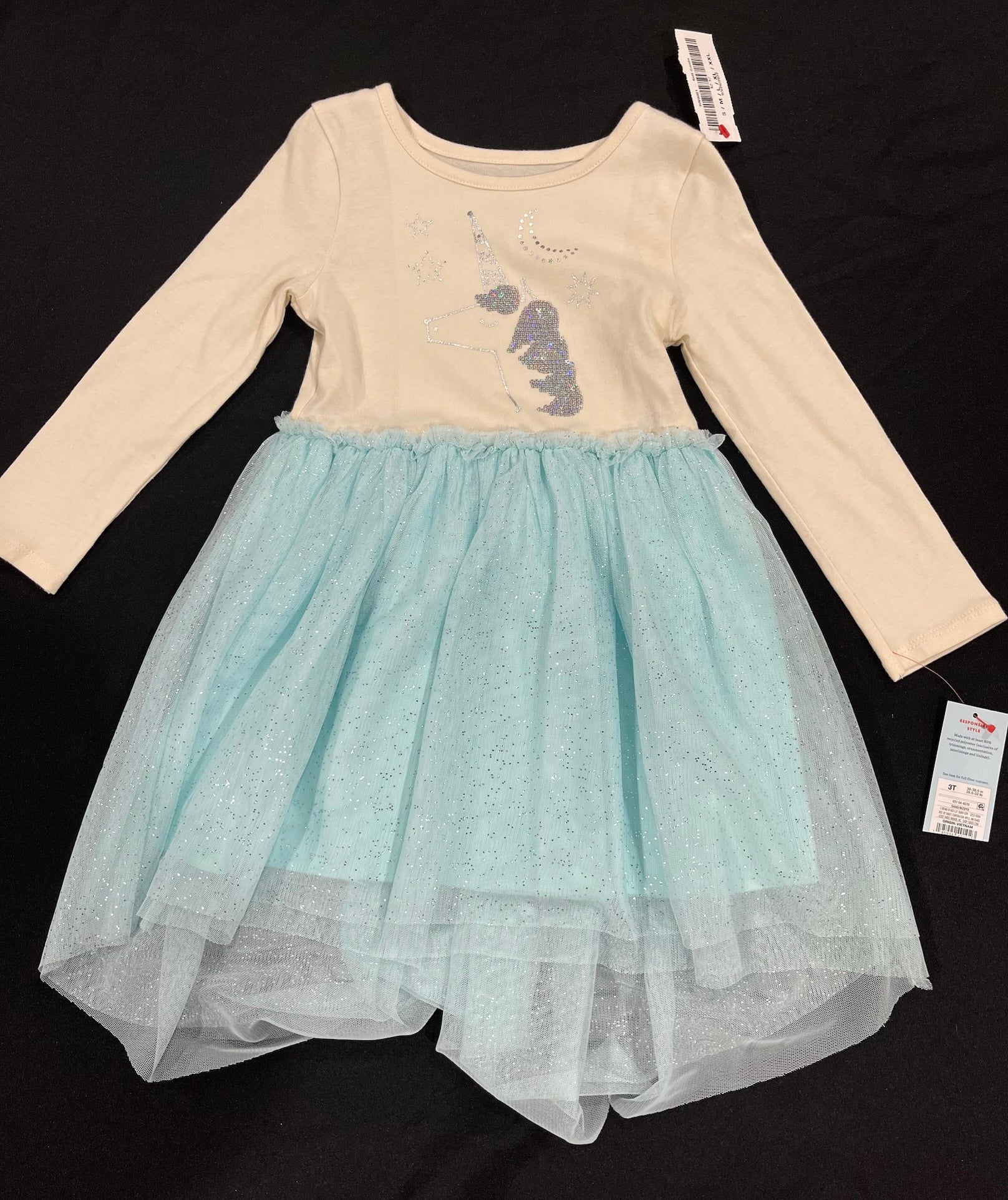 Girls Unicorn Dress image 0