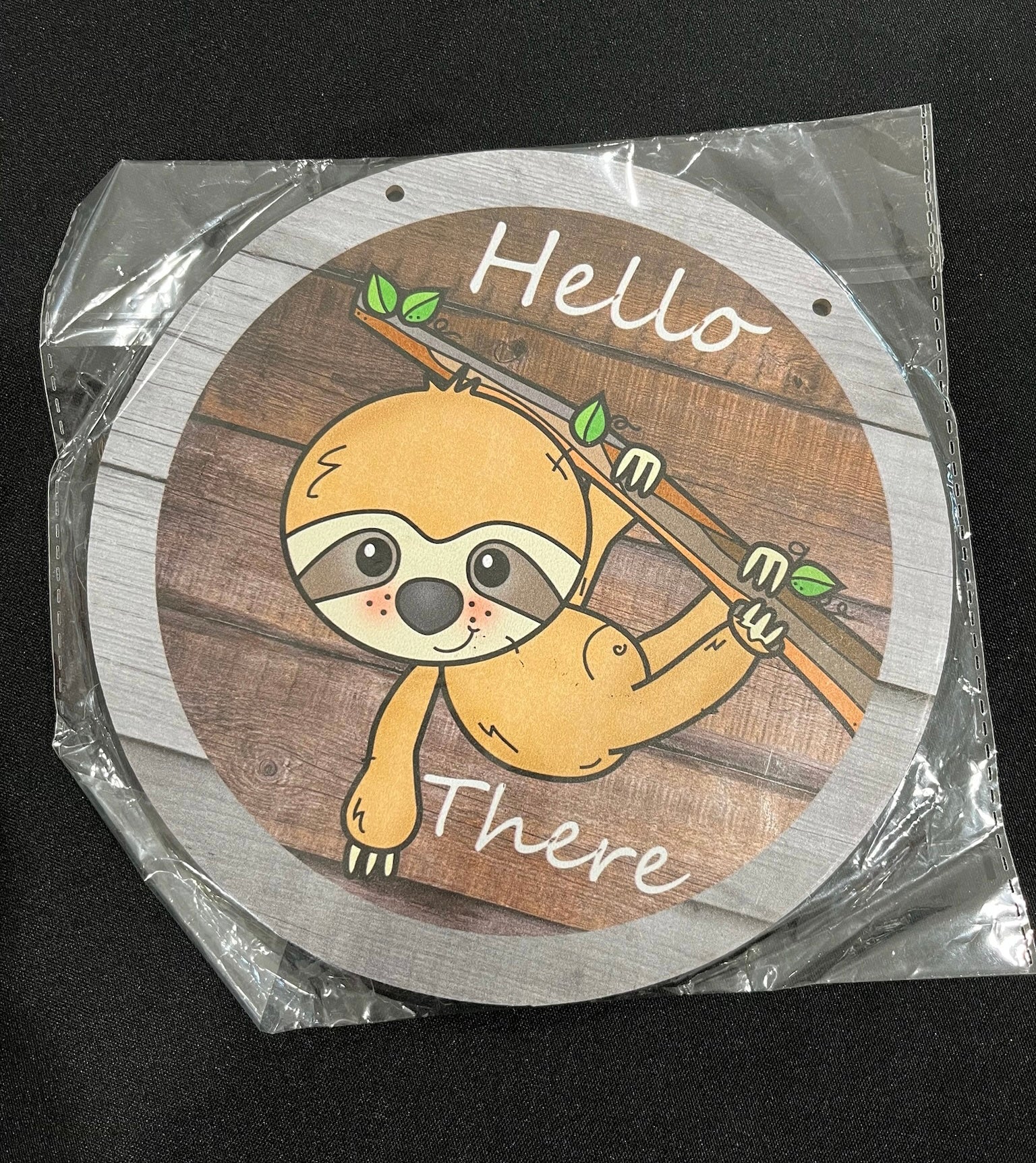 Small Wooden Hello There Sign image 0