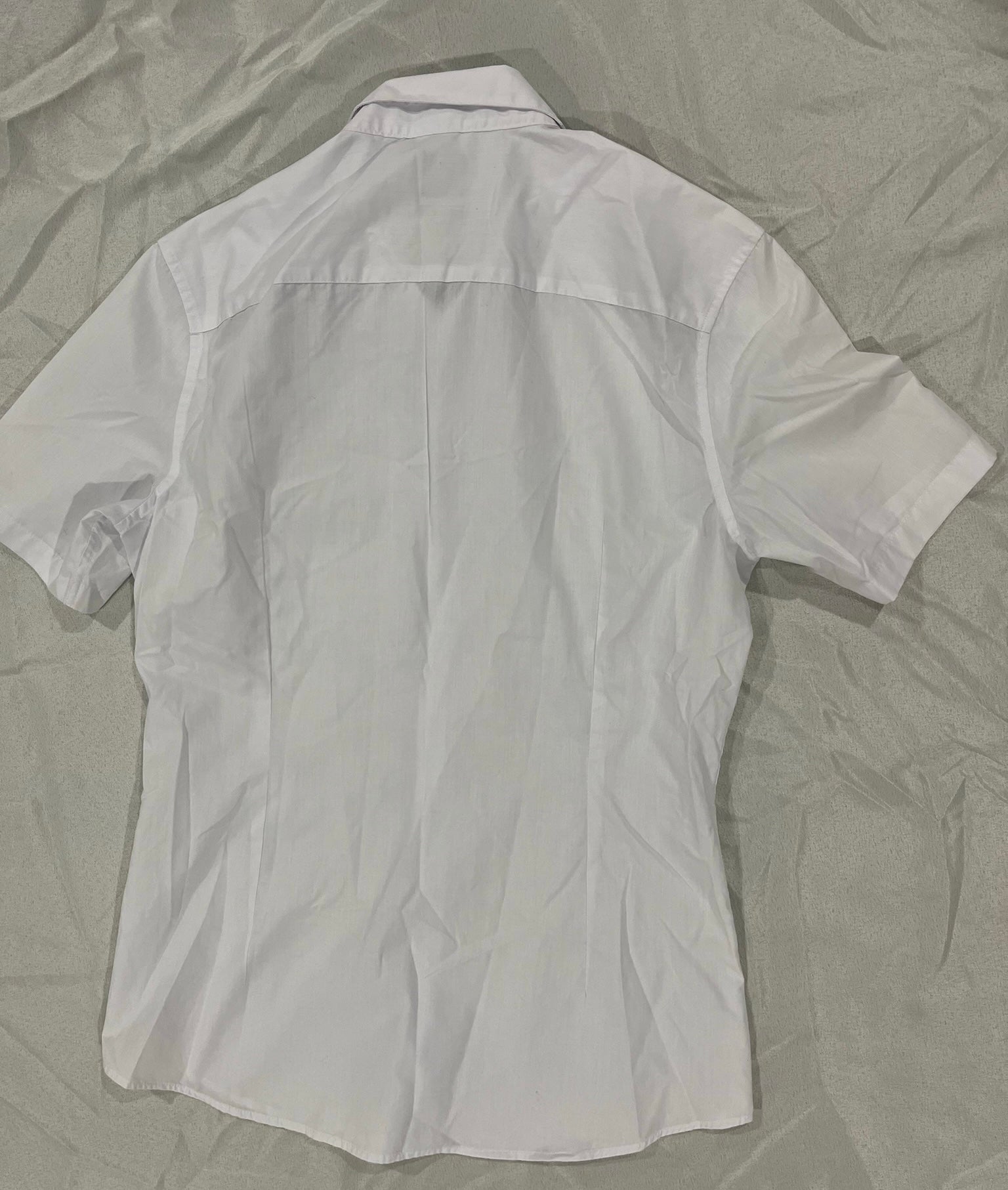 H&M White Button Up Shirt image 2