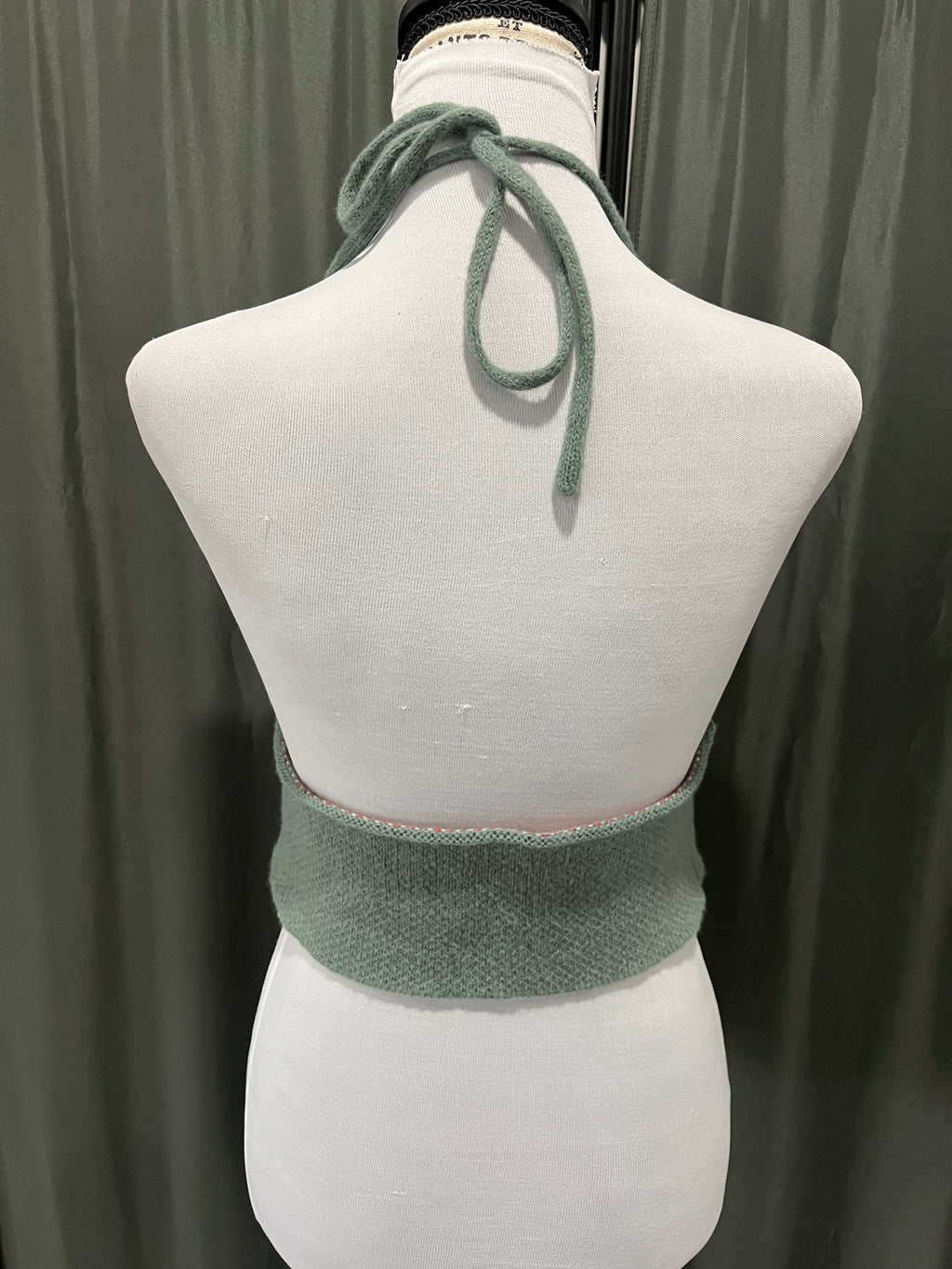 Women’s Grey Mushroom Crop Top image 3