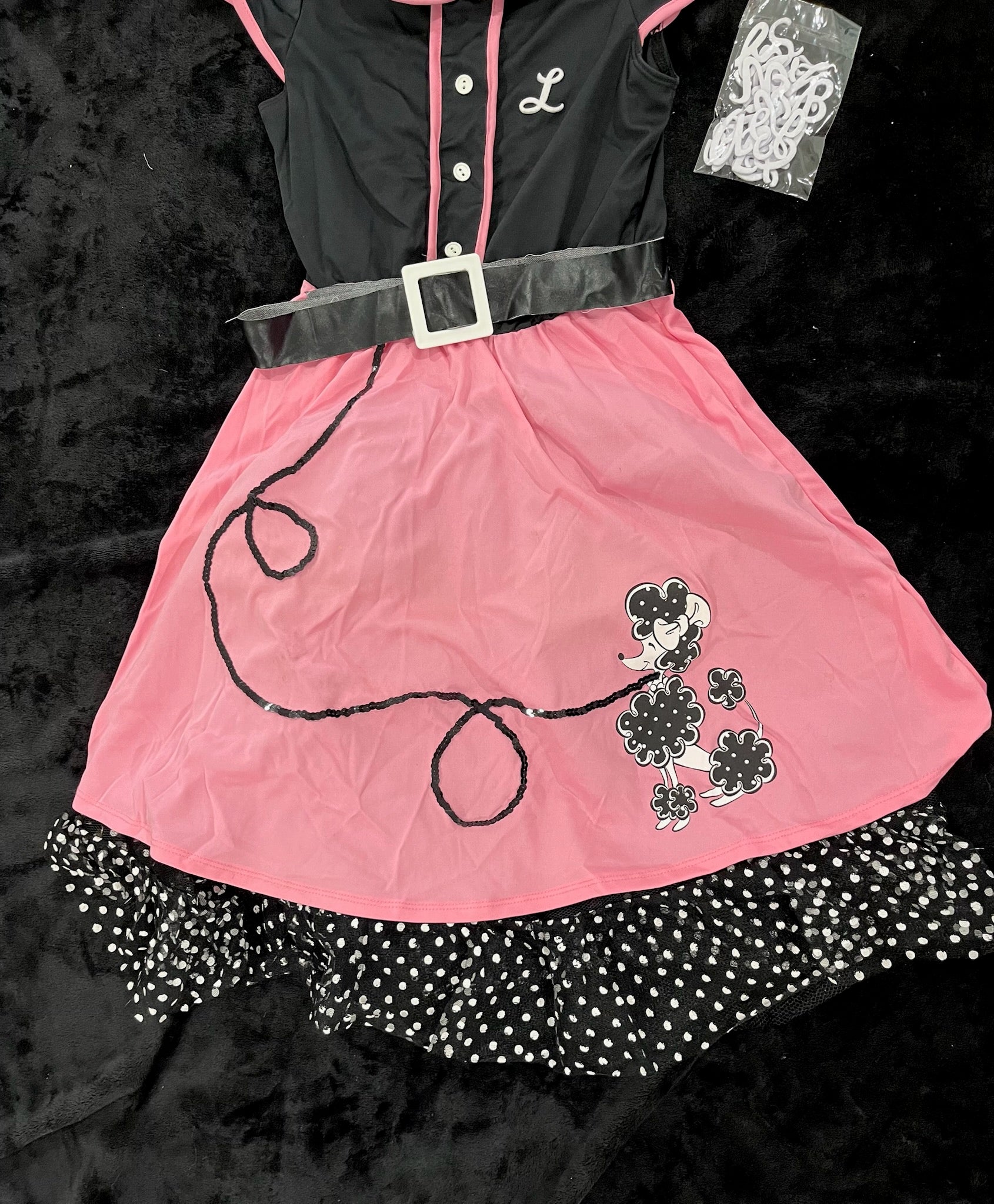 Girls 50s Sweetheart Costume image 4