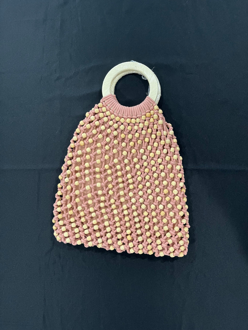 Pink Beaded Purse image 1
