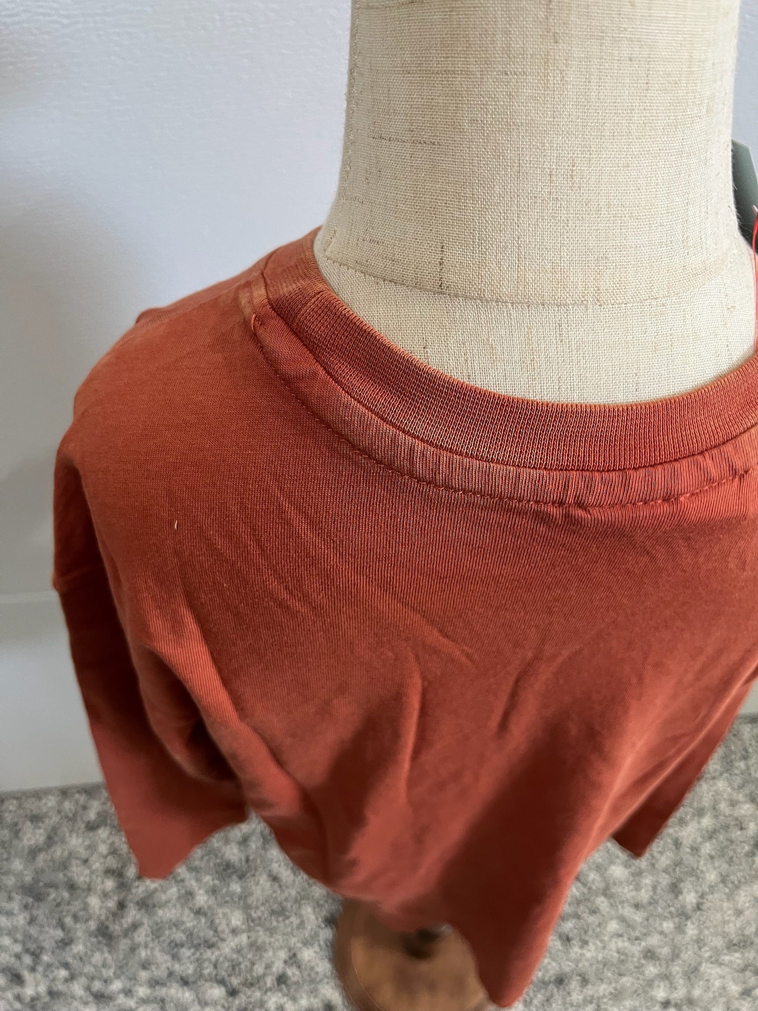 Boys Orange Long Sleeve Shirt image 4