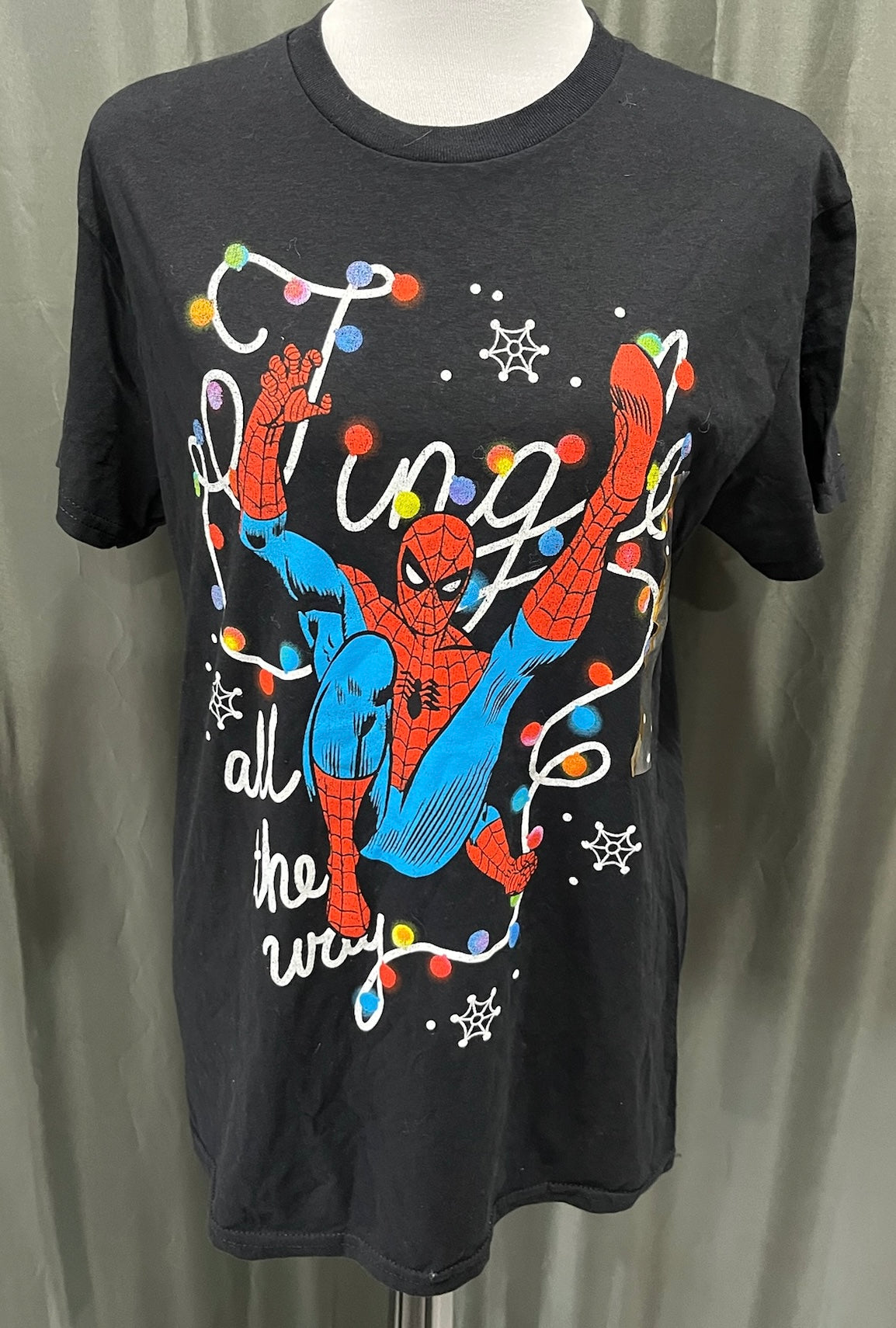 Unisex Spider Man Jingle All The Way Shirt image 0