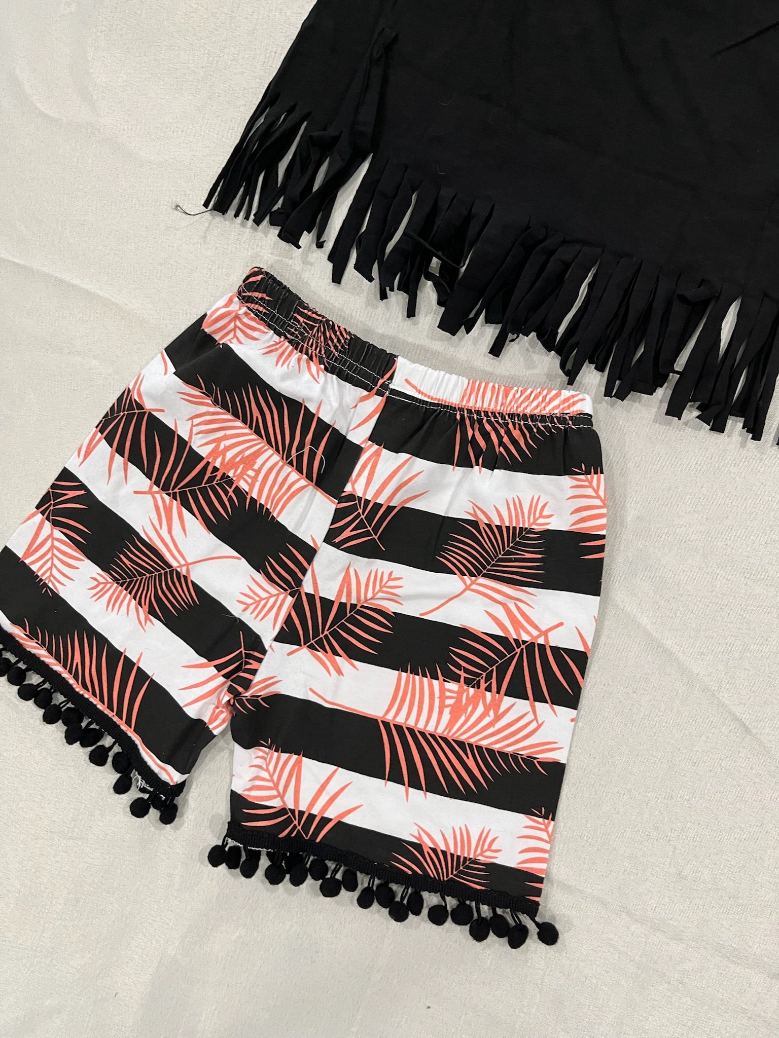 Two Piece Girls Long Live Summer Tank Top & Shorts Set image 3