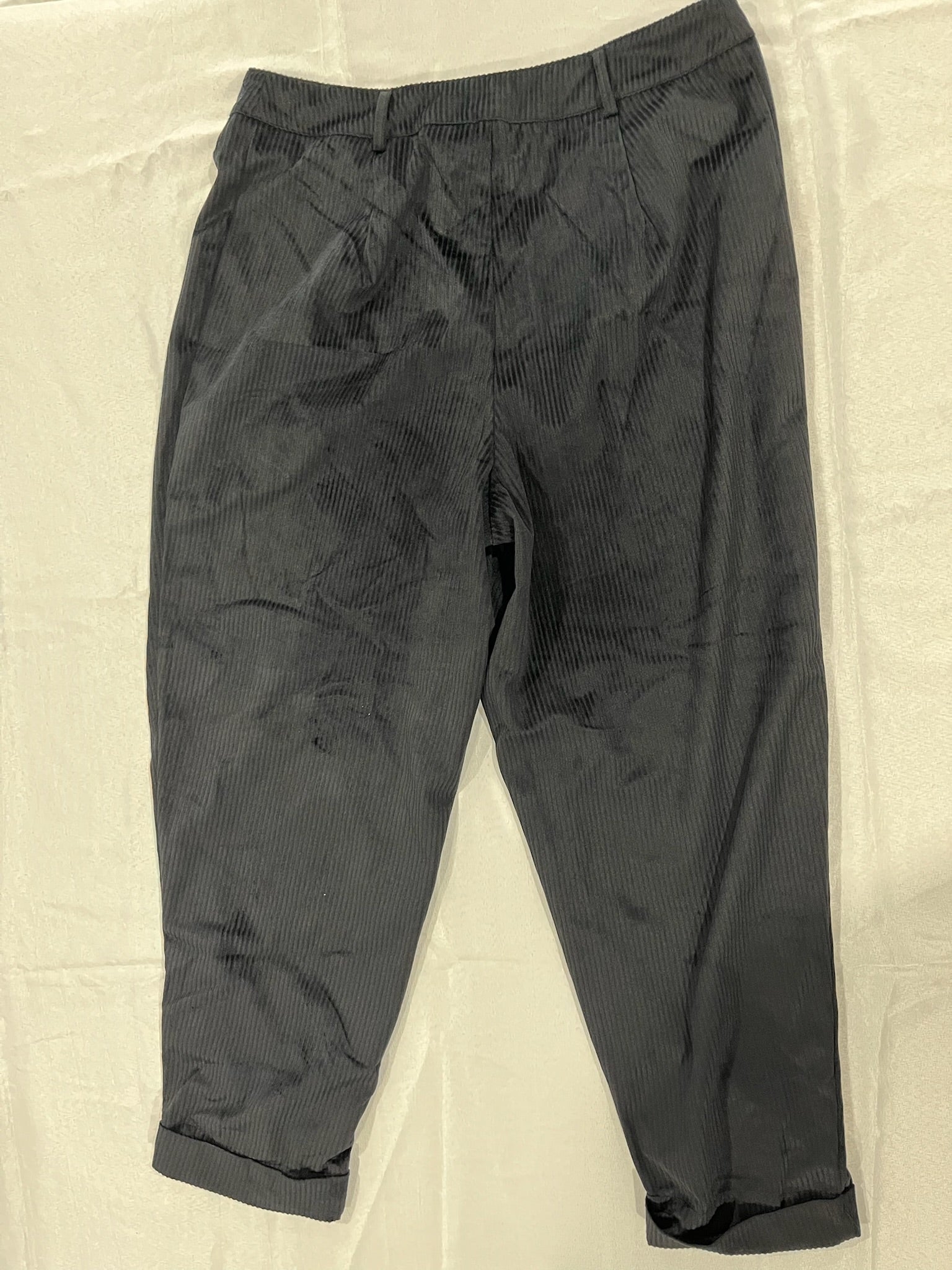 Women’s Corduroy Black Pants image 2