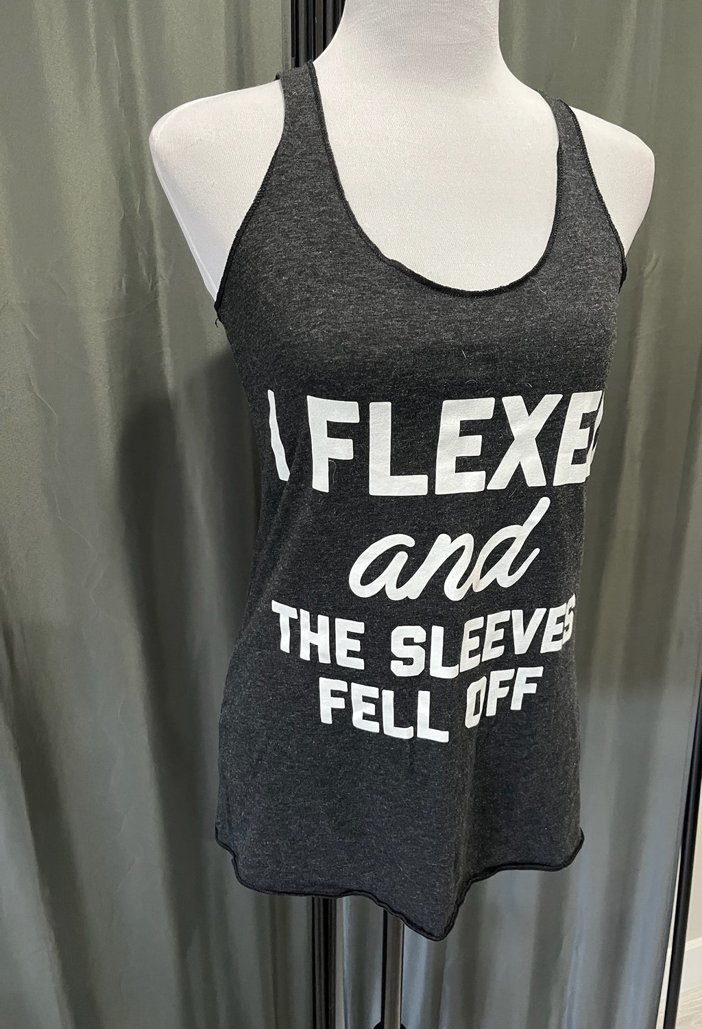 Women’s I Flexed and The Sleeve Fell Off Tank Top image 1