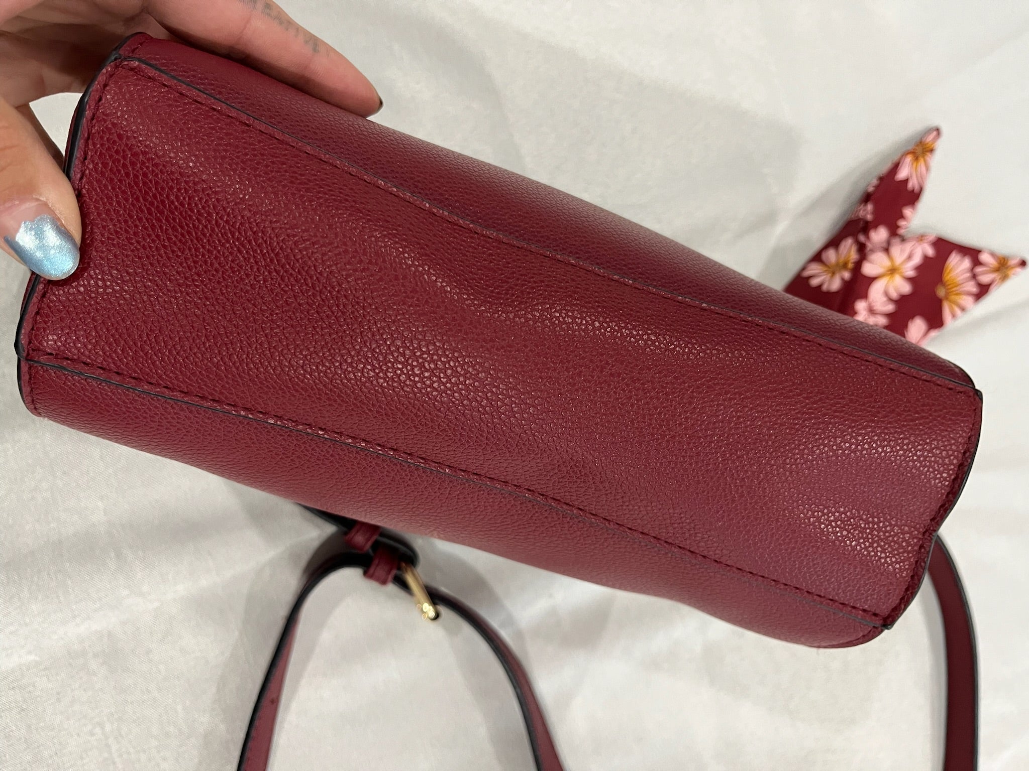 Burgundy Purse image 4